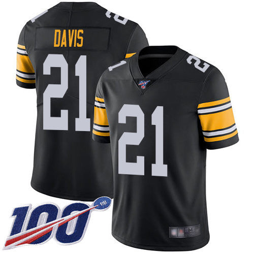 Sean Davis Pittsburgh Steelers black Vapor jersey