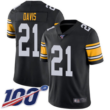 Sean Davis Pittsburgh Steelers black Vapor jersey