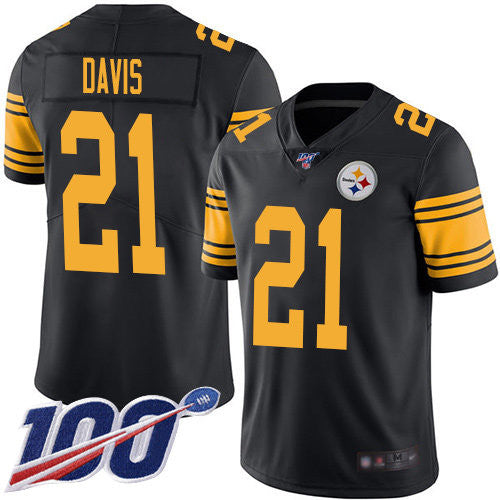 Sean Davis Pittsburgh Steelers black Limited jersey