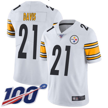 Sean Davis Pittsburgh Steelers white Vapor jersey