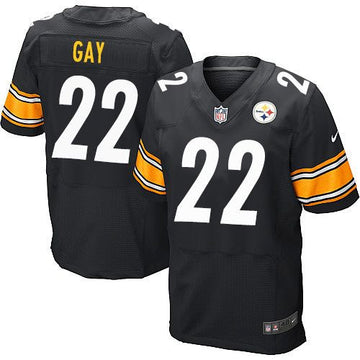 William Gay Pittsburgh Steelers black Elite jersey
