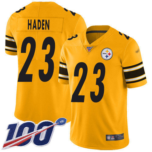 Joe Haden Pittsburgh Steelers gold Inverted Legend jersey