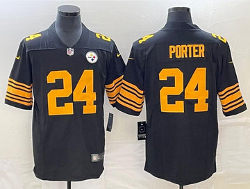 Joey Porter Pittsburgh Steelers black Color Rush jersey