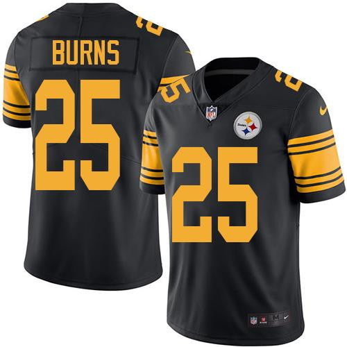 Artie Burns Pittsburgh Steelers black Limited jersey