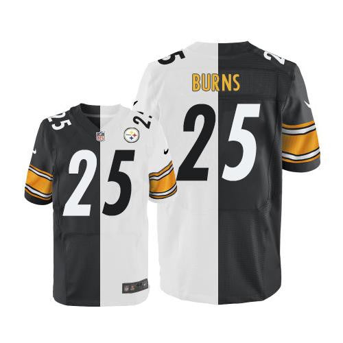 Artie Burns Pittsburgh Steelers white Elite jersey