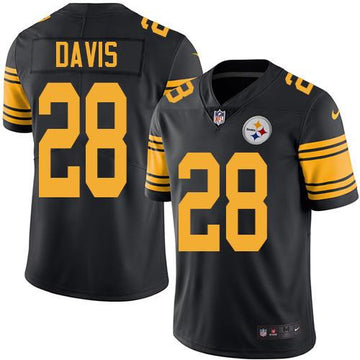 Sean Davis Pittsburgh Steelers black Limited jersey