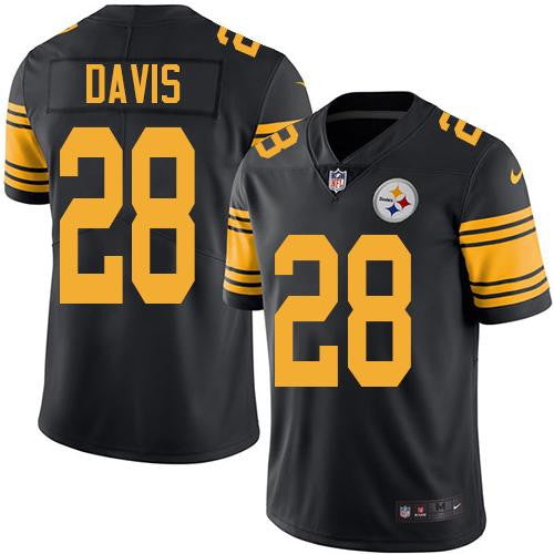 Sean Davis Pittsburgh Steelers black Limited jersey
