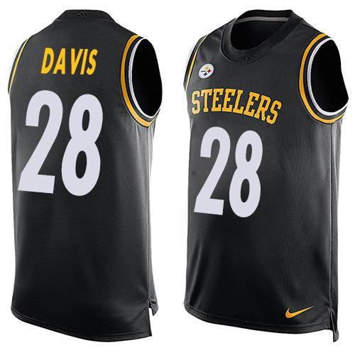Sean Davis Pittsburgh Steelers black Limited jersey