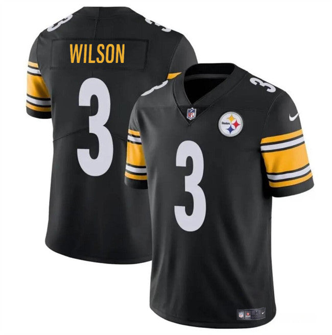 Russell Wilson Pittsburgh Steelers black Vapor jersey
