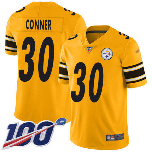 James Conner Pittsburgh Steelers gold Inverted Legend jersey