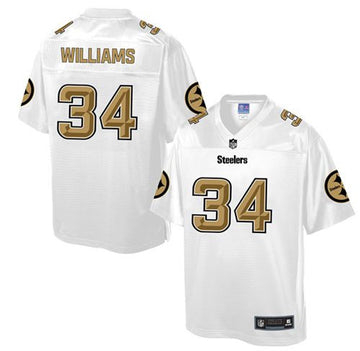 DeAngelo Williams Pittsburgh Steelers white Pro Line jersey