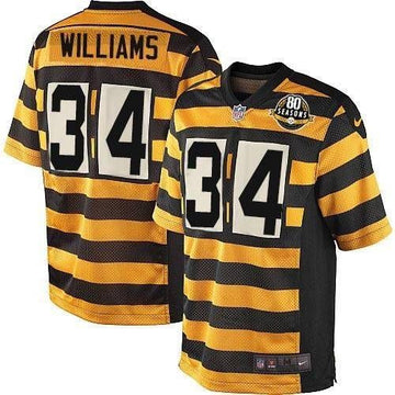 DeAngelo Williams Pittsburgh Steelers yellow Elite jersey