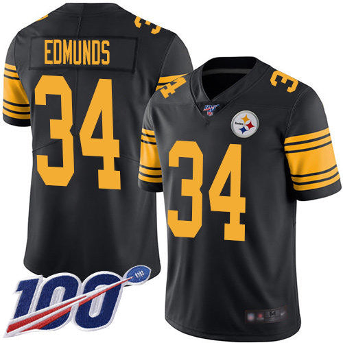 Terrell Edmunds Pittsburgh Steelers black Limited jersey