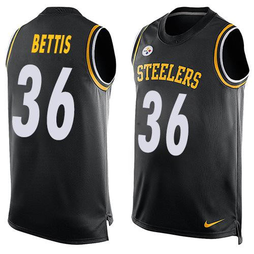 Jerome Bettis Pittsburgh Steelers black Limited jersey