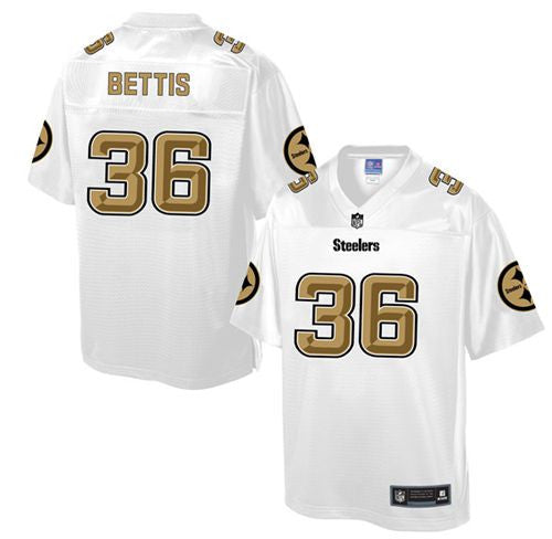 Jerome Bettis Pittsburgh Steelers white Pro Line jersey
