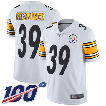 Minkah Fitzpatrick Pittsburgh Steelers white Vapor jersey
