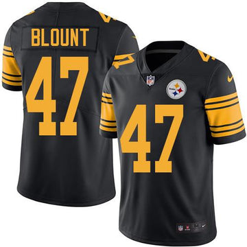 Mel Blount Pittsburgh Steelers black Limited jersey