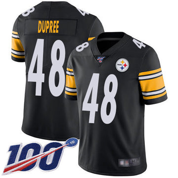 Bud Dupree Pittsburgh Steelers black Vapor jersey
