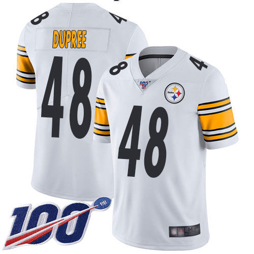 Bud Dupree Pittsburgh Steelers white Vapor jersey