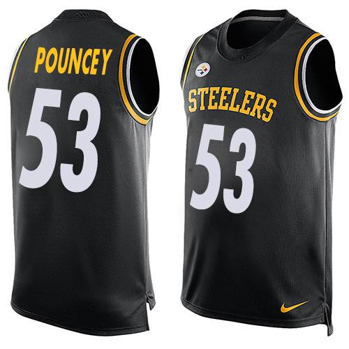 Maurkice Pouncey Pittsburgh Steelers black Limited jersey