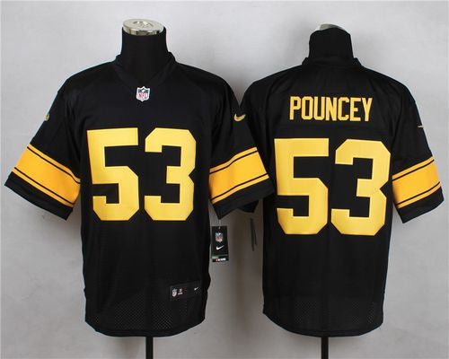 Maurkice Pouncey Pittsburgh Steelers black Elite jersey