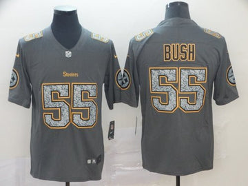 Devin Bush Pittsburgh Steelers gray Untouchable jersey