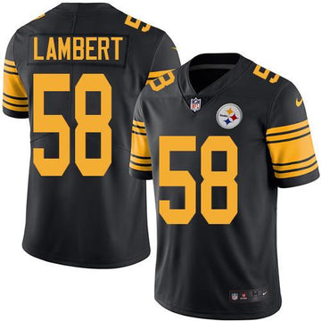 Jack Lambert Pittsburgh Steelers black Limited jersey