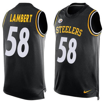 Jack Lambert Pittsburgh Steelers black Limited jersey