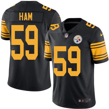 Jack Ham Pittsburgh Steelers black Limited jersey