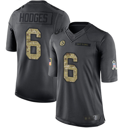 Devlin Hodges Pittsburgh Steelers black Salute To Service jersey