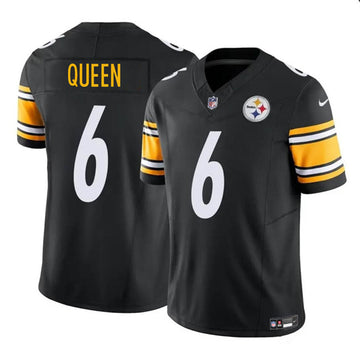 Patrick Queen Pittsburgh Steelers black Untouchable jersey