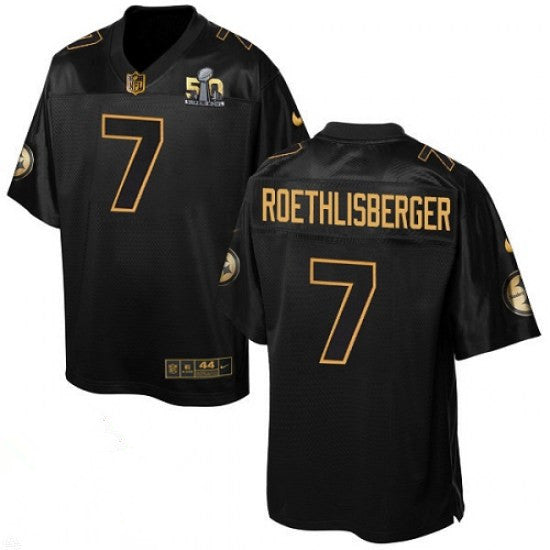 Ben Roethlisberger Pittsburgh Steelers black Pro Line jersey