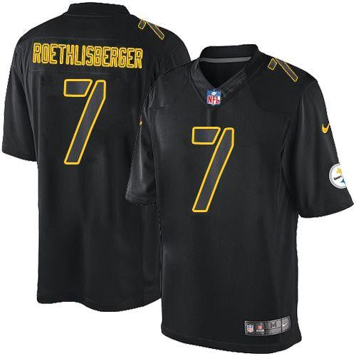 Ben Roethlisberger Pittsburgh Steelers black Limited jersey