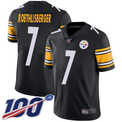 Ben Roethlisberger Pittsburgh Steelers black Vapor jersey