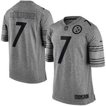 Ben Roethlisberger Pittsburgh Steelers gray Limited jersey
