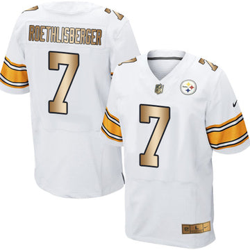 Ben Roethlisberger Pittsburgh Steelers white Elite jersey