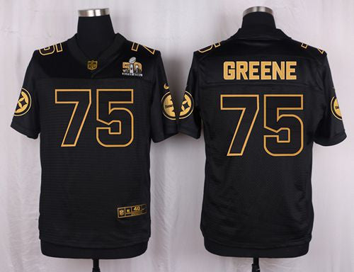 Joe Greene Pittsburgh Steelers black Pro Line jersey