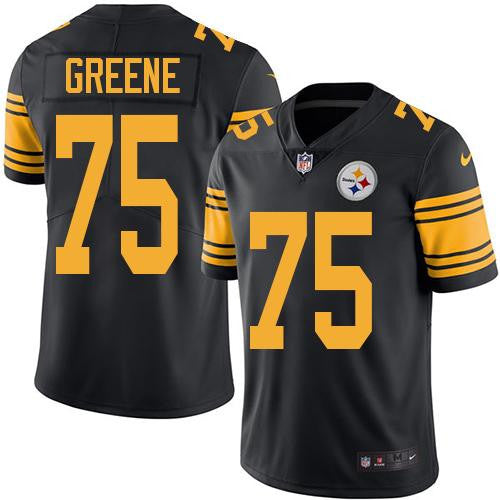 Joe Greene Pittsburgh Steelers black Limited jersey