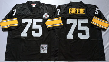 Joe Greene Pittsburgh Steelers black Throwback jersey
