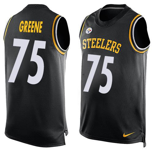 Joe Greene Pittsburgh Steelers black Limited jersey