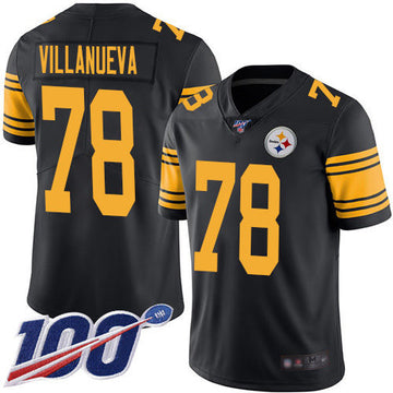 Alejandro Villanueva Pittsburgh Steelers black Limited jersey