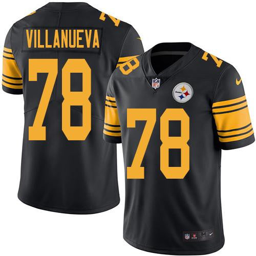 Alejandro Villanueva Pittsburgh Steelers black Limited jersey