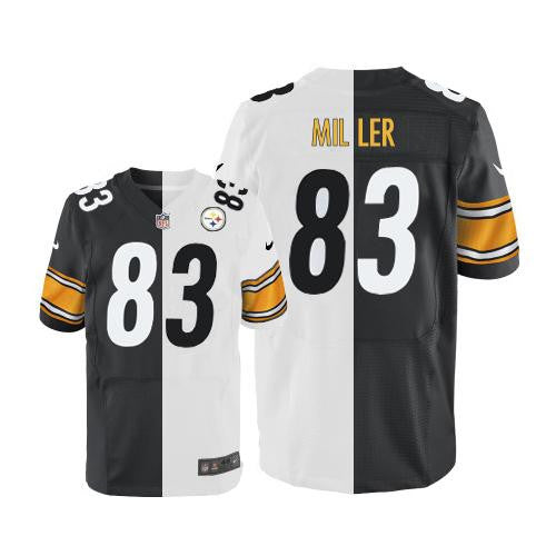 Heath Miller Pittsburgh Steelers white Elite jersey