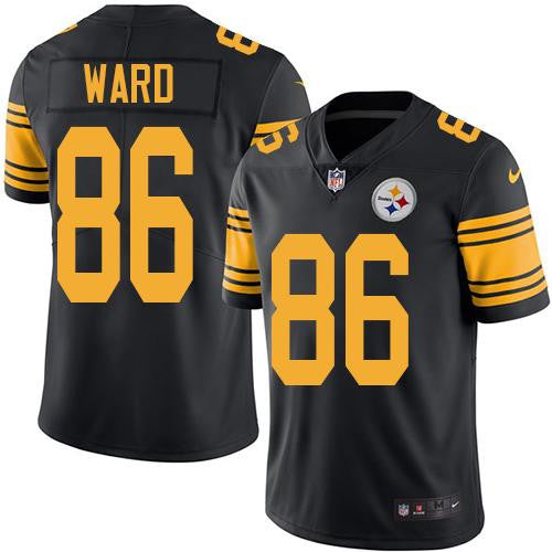Hines Ward Pittsburgh Steelers black Limited jersey
