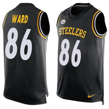 Hines Ward Pittsburgh Steelers black Limited jersey