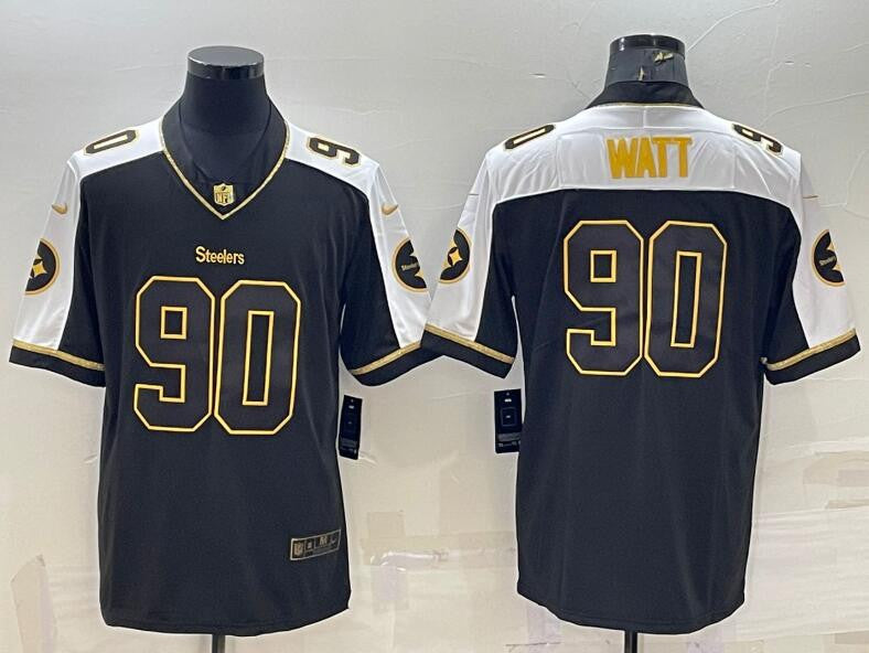 T.J. Watt Pittsburgh Steelers black Untouchable jersey