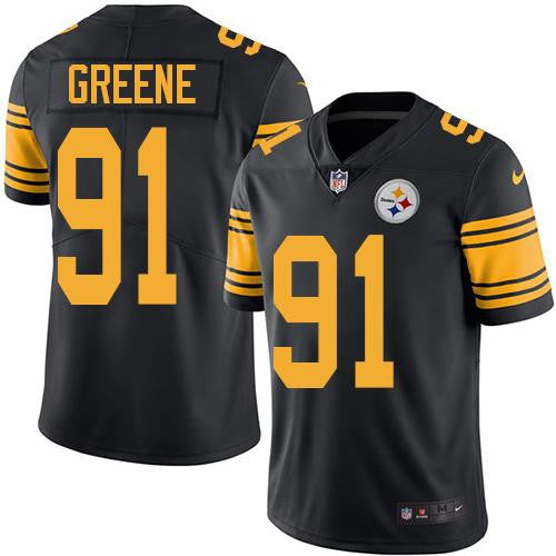 Kevin Greene Pittsburgh Steelers black Limited jersey
