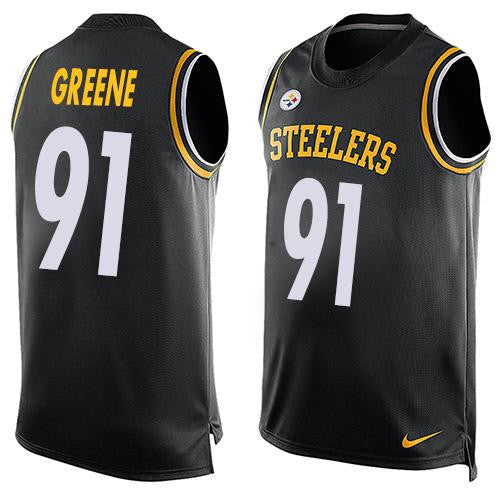 Kevin Greene Pittsburgh Steelers black Limited jersey