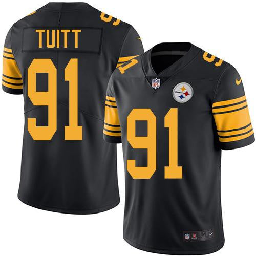 Stephon Tuitt Pittsburgh Steelers black Limited jersey