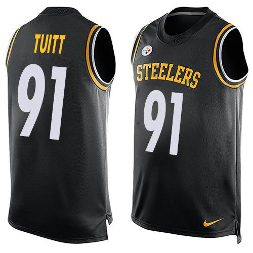 Stephon Tuitt Pittsburgh Steelers black Limited jersey